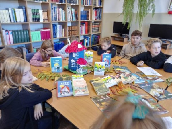 Ogólnopolska akcja „Czytamy Muminki”  w bibliotece szkolnej