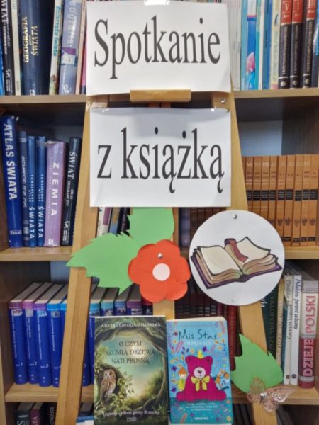 Spotkanie z autorką książek dla dzieci Panią Anetą Lejwodą-Zielińską