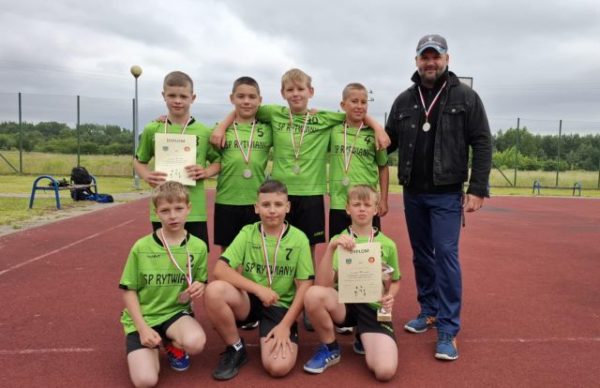 Chłopcy wicemistrzem powiatu w Trójboju Lekkoatletycznym